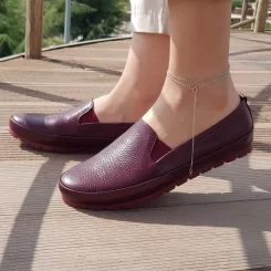 کفش زنانه چرم طبیعی کالج 290