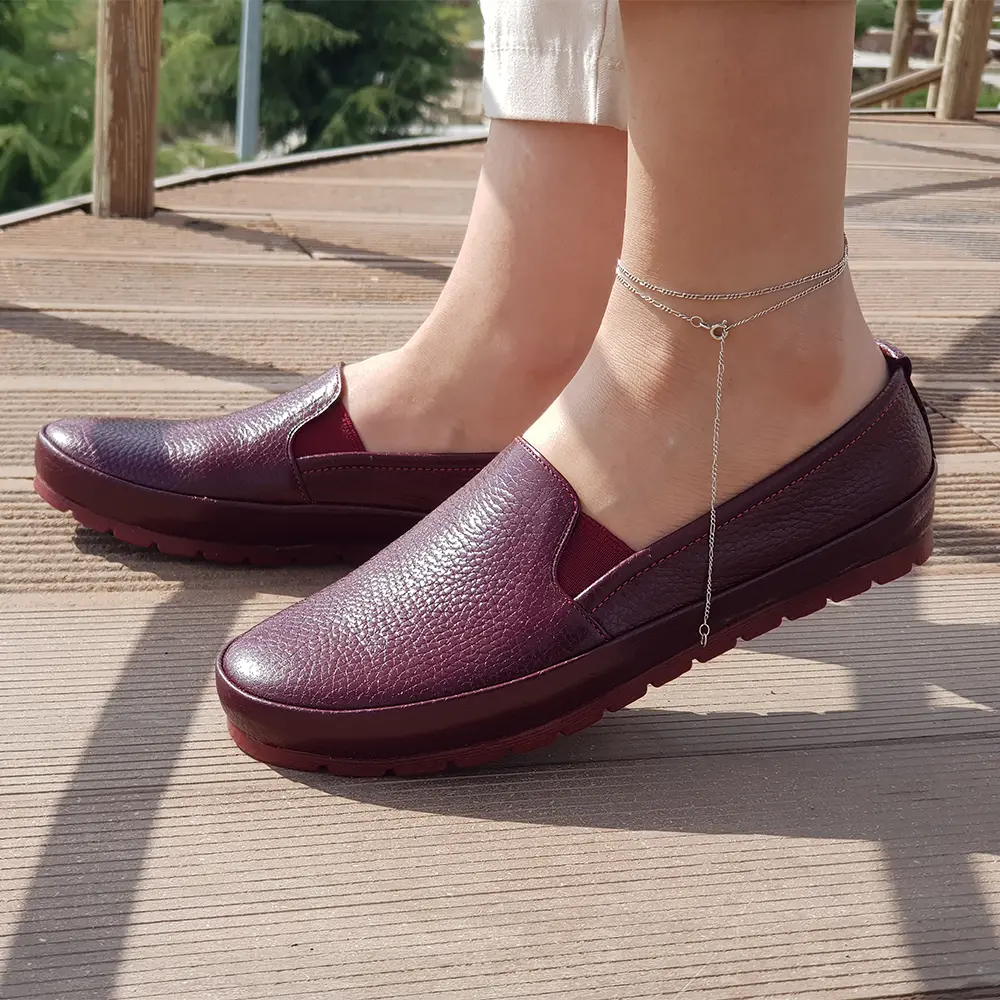 کفش زنانه چرم طبیعی کالج 290