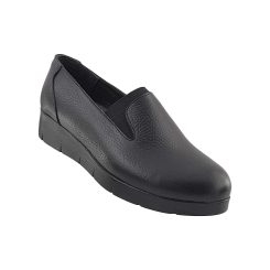 کفش چرم طبیعی راحتی زنانه 302 سه رخ