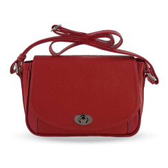 کیف دوشی زنانه مدل شیما قرمز