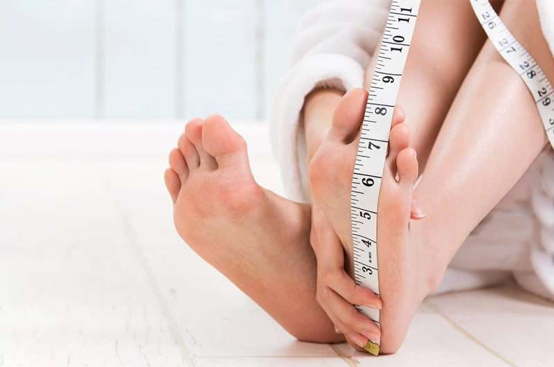 اندازه گیری سایز پا تصویر شاخص