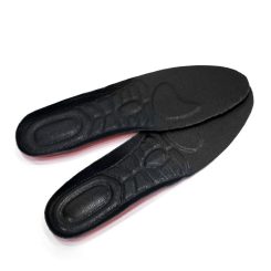 کفی کفش زنانه چرم طبیعی مشکی 3