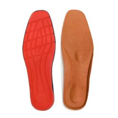 کفی کفش مردانه چرم طبیعی عسلی 4