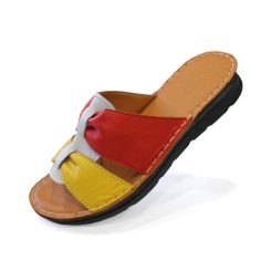 صندل طبی زنانه چرم طبیعی پروانه 2