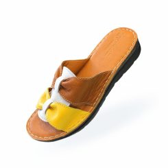 صندل طبی زنانه چرم طبیعی پروانه 5