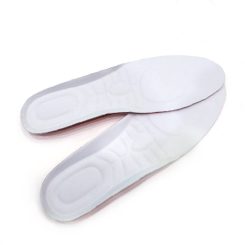 کفی کفش زنانه چرم طبیعی سفید 4