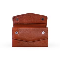 کیف زنانه چرم طبیعی دوشی 30146 داخل 2