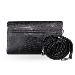 کیف زنانه چرم طبیعی دوشی 20156 پشت