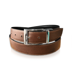 کمربند چرم طبیعی مردانه زبانه دار 2