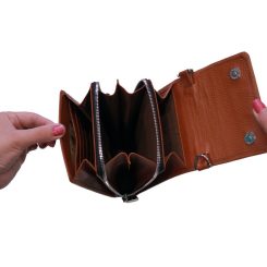 کیف دوشی زنانه 30149 داخل