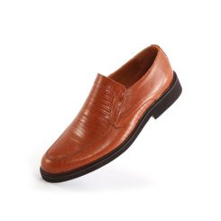 کفش مردانه چرم طبیعی کد 2030 سه رخ