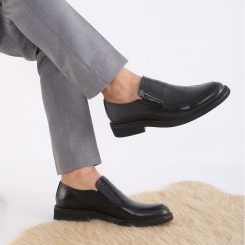 کفش رسمی مردانه چرم طبیعی کد 2030 پاخور