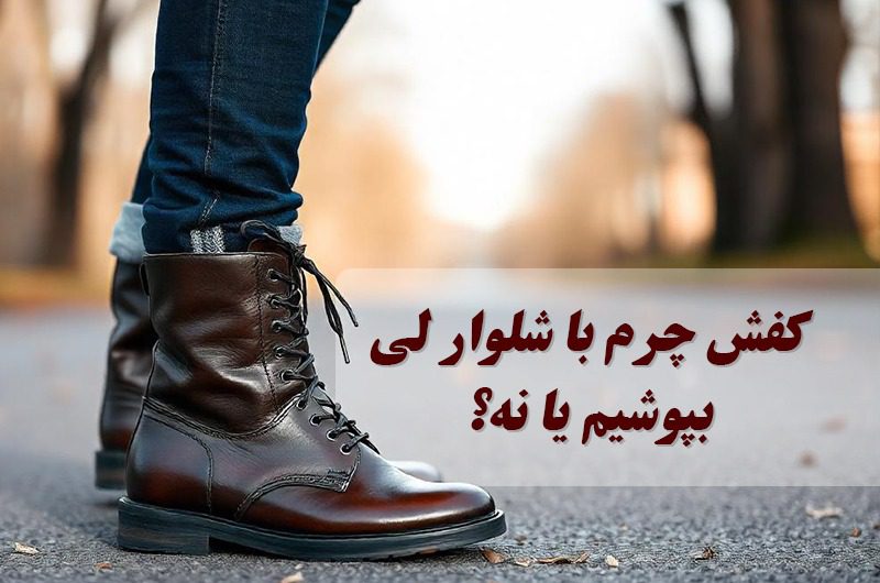 کفش چرم با شلوار لی بپوشیم