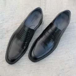 کفش رسمی مردانه چرم طبیعی کد 2030