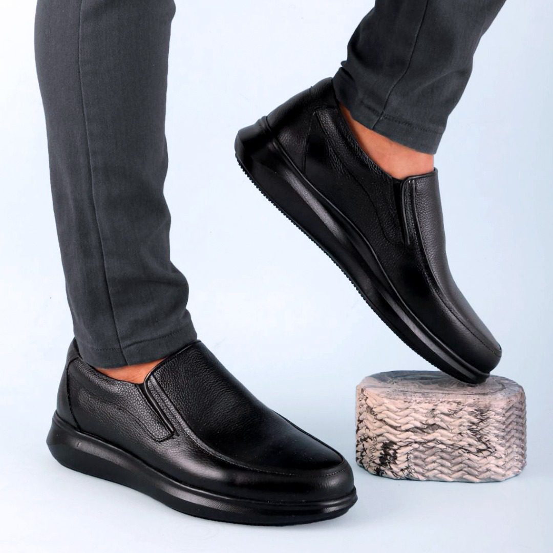 کفش راحتی چرم طبیعی مردانه 2015 پاخور