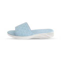 صندل طبی زنانه چرم مصنوعی مدل 07 آبی