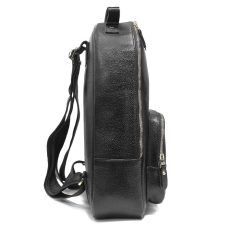 کوله پشتی چرم طبیعی کد 6093 کنار