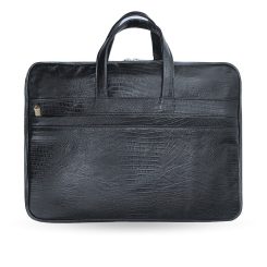 کیف اداری چرم طبیعی 10177‎ پشت