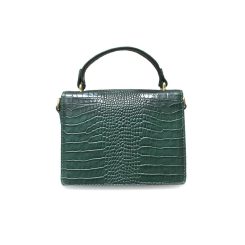 کیف زنانه چرم طبیعی دستی و دوشی مجلسی پشت