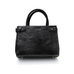 کیف مجلسی چرم طبیعی زنانه کد 872 مشکی