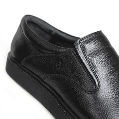 کفش مردانه بزرگ پا چرمی جزئیات