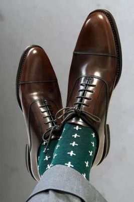نمونه کفش چرم مردانه آکسفورد