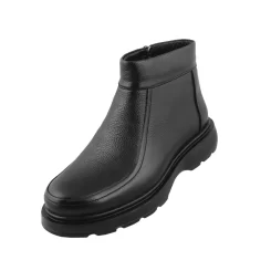 نیم بوت زنانه چرمی 632 سه رخ